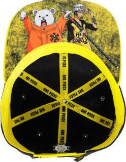 Foto 3 | Gorra One Piece Bepo & Law Placa Negra