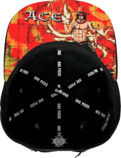 Foto 3 | Gorra One Piece Ace Placa Metálica de Estilo Latón Viejo