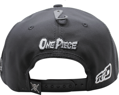 Foto 2 | Gorra One Piece Negra Calavera Luffy Placa Metal Cromado Brillante