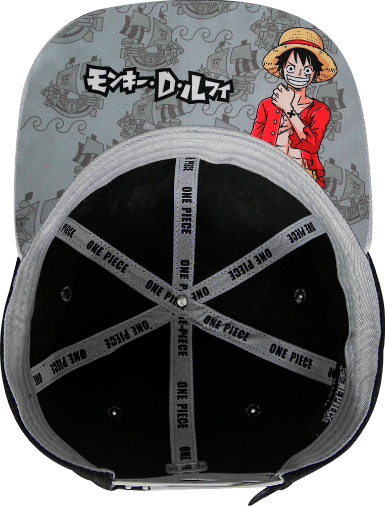 Foto 3 | Gorra One Piece Negro para Hombre