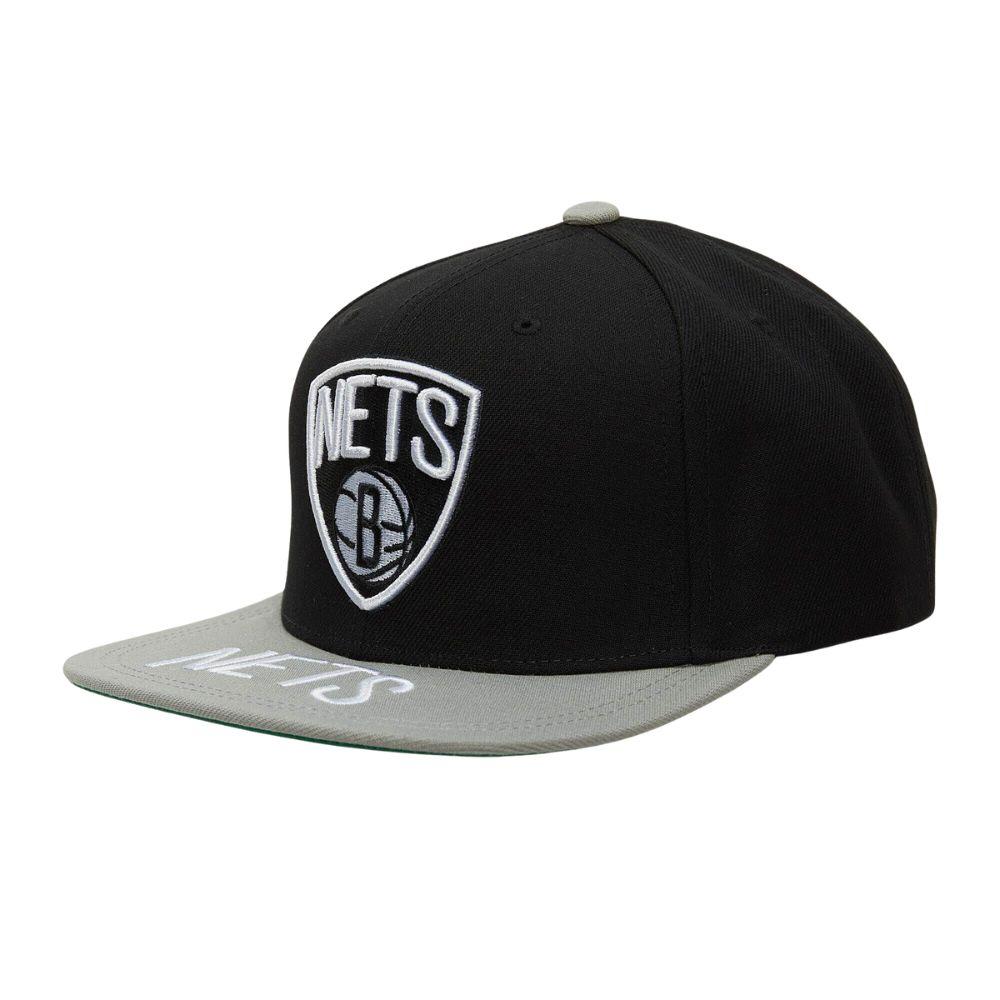 Foto 2 pulgar | Gorra Mitchell & Ness Brooklyn Nets Black Nba Negra para Hombre