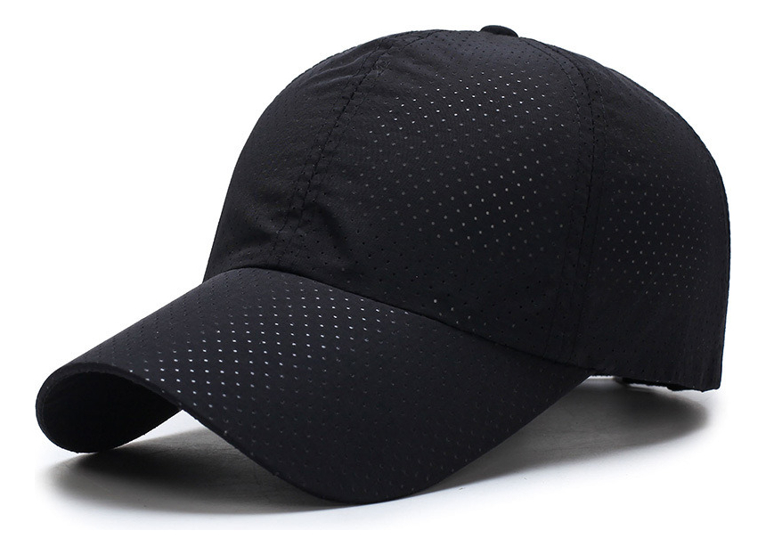 Gorra Deportiva Transpirable Wünd Negra Unisex