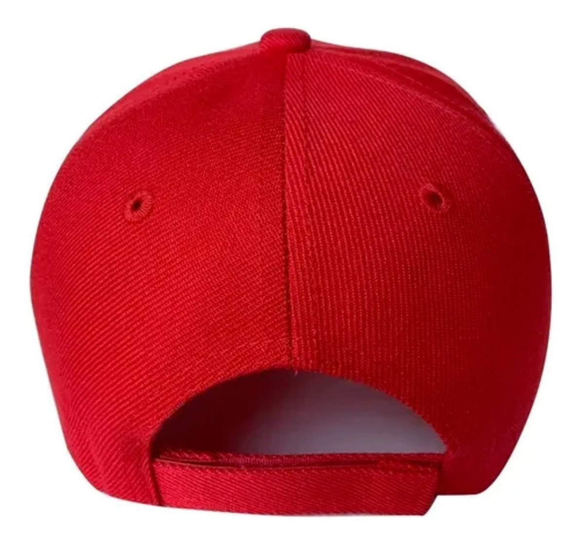 Foto 3 pulgar | Gorras Curva Lisa Acrílico Clásica Para Bordar Rojo