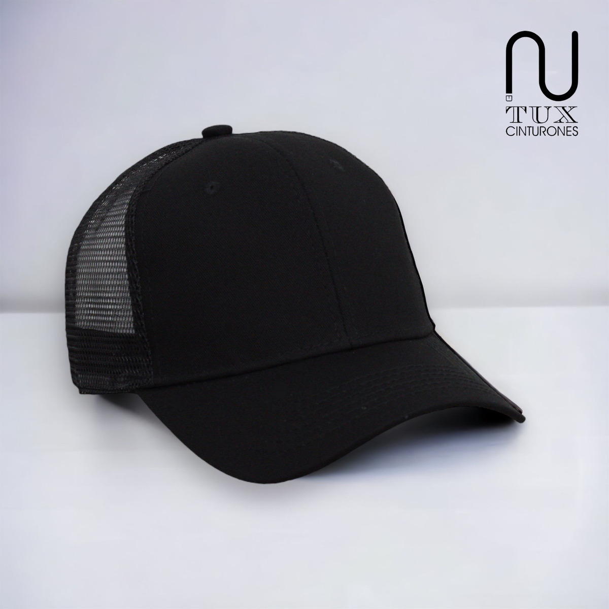 Foto 4 pulgar | Gorra Premium De Gabardina C/ Red Con Malla Atrás Negro