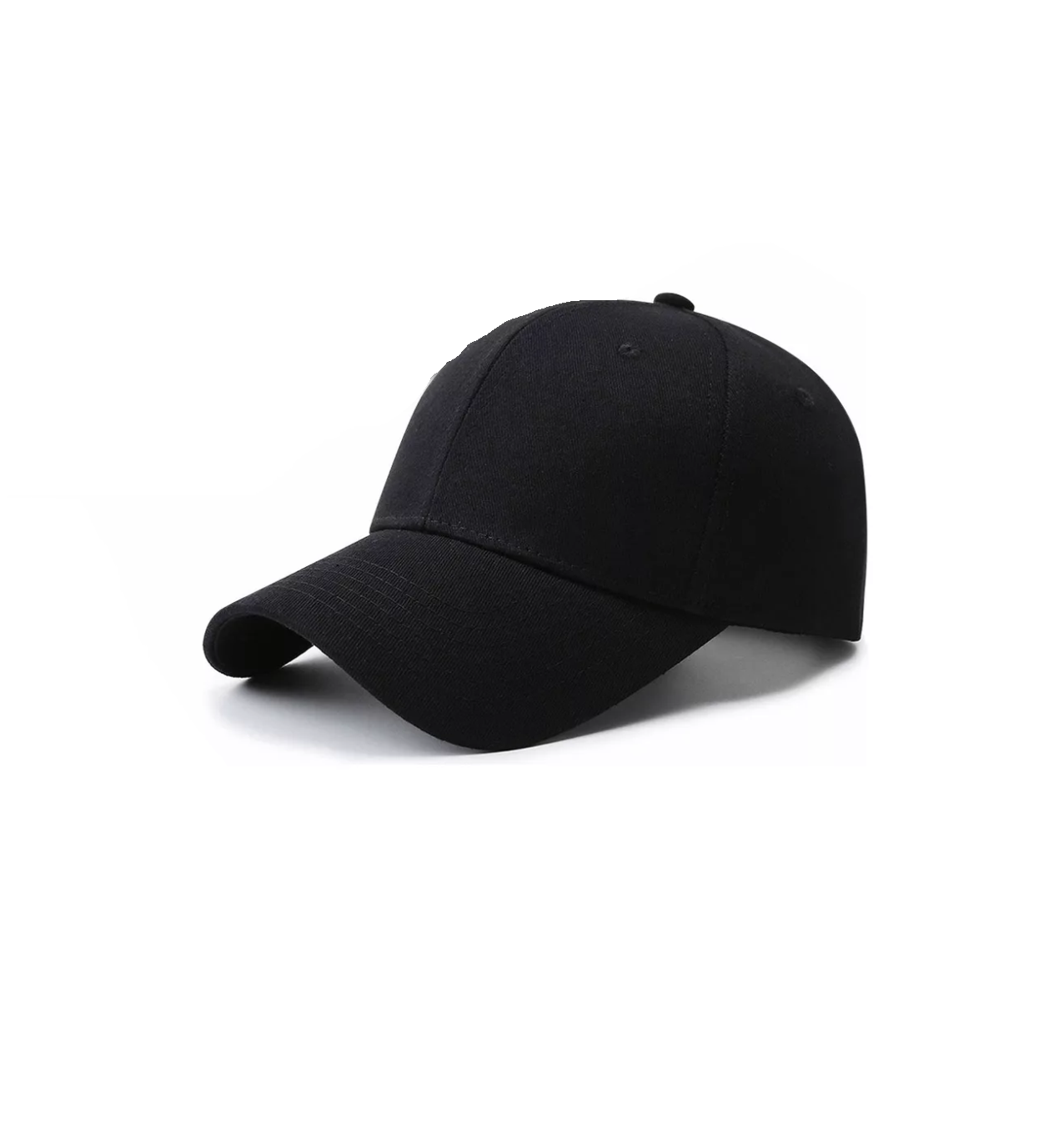 Foto 3 pulgar | Gorra de Béisbol Deportiva 2 Piezas Negra y Blanca