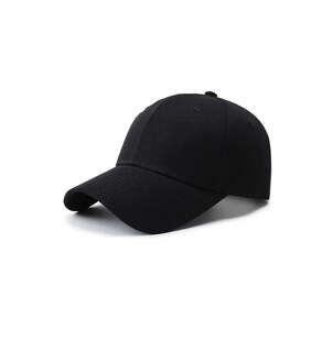 Foto 2 | Gorra de Béisbol Deportiva 2 Piezas Negra y Blanca