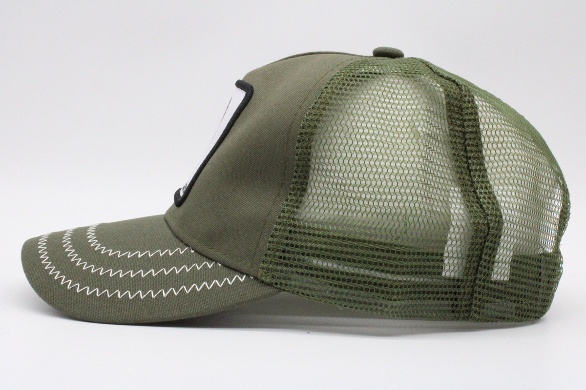 Foto 3 pulgar | Gorra Trucker para Hombres Ajustable Verde Elefante