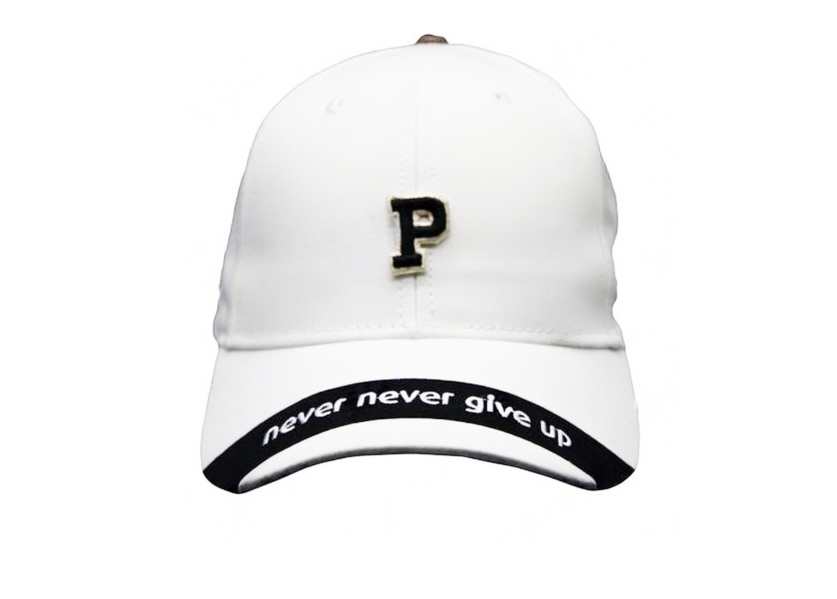 Foto 2 pulgar | Gorra Trucker de Beisbol Wünd Never Never Give Up Blanca Unisex