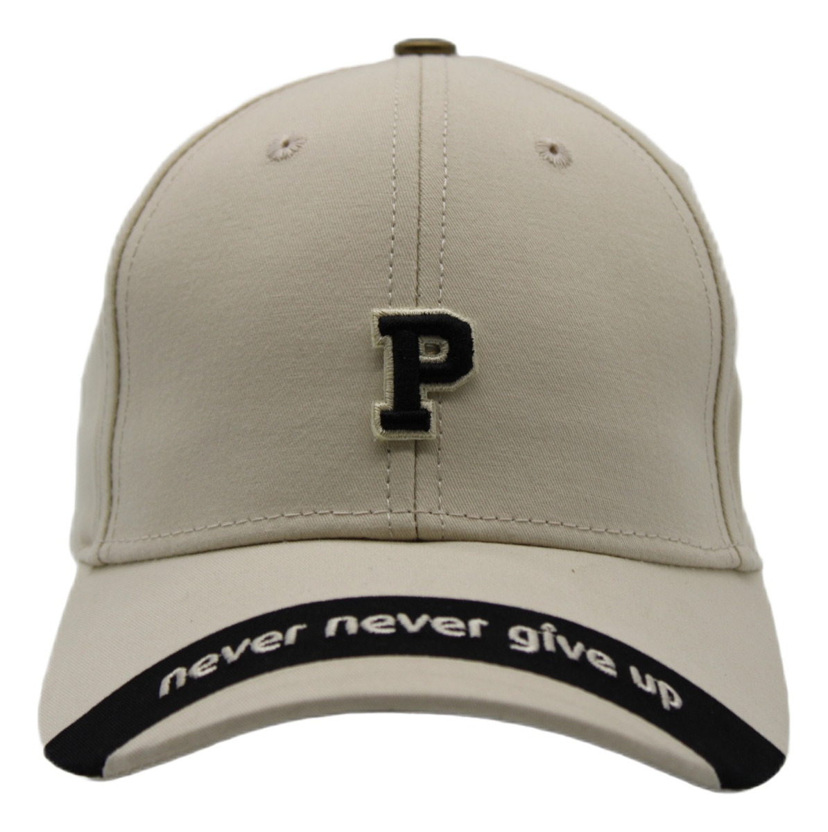 Trucker Béisbol Gorranever Give Upmujer/hombre Sombreros, Beige