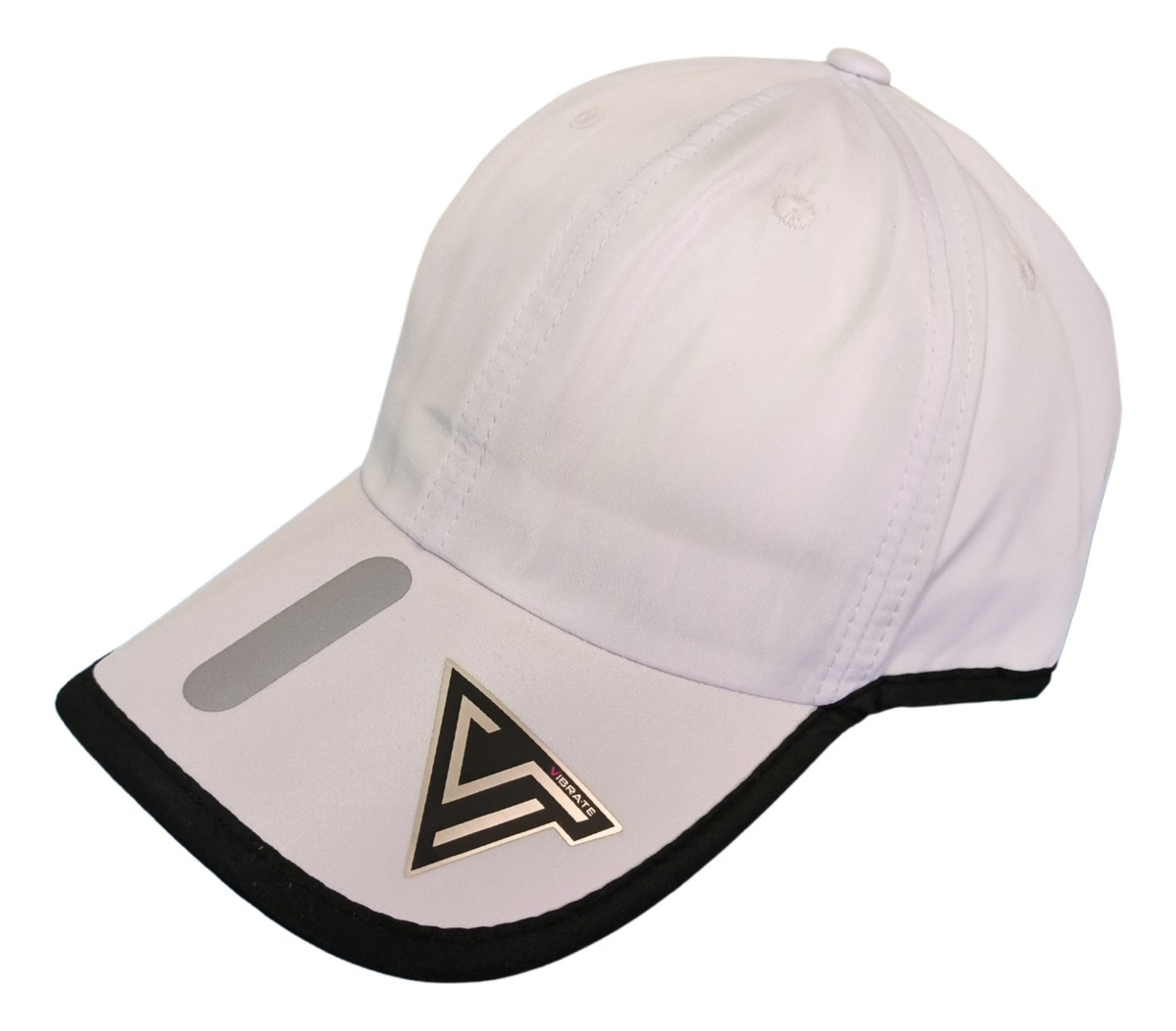 Foto 2 pulgar | Gorra Sport Para Deporte Al Aire Libre Ajuste Velcro Al Caps, Blanco