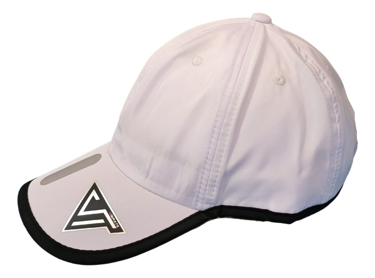 Foto 3 pulgar | Gorra Sport Para Deporte Al Aire Libre Ajuste Velcro Al Caps, Blanco