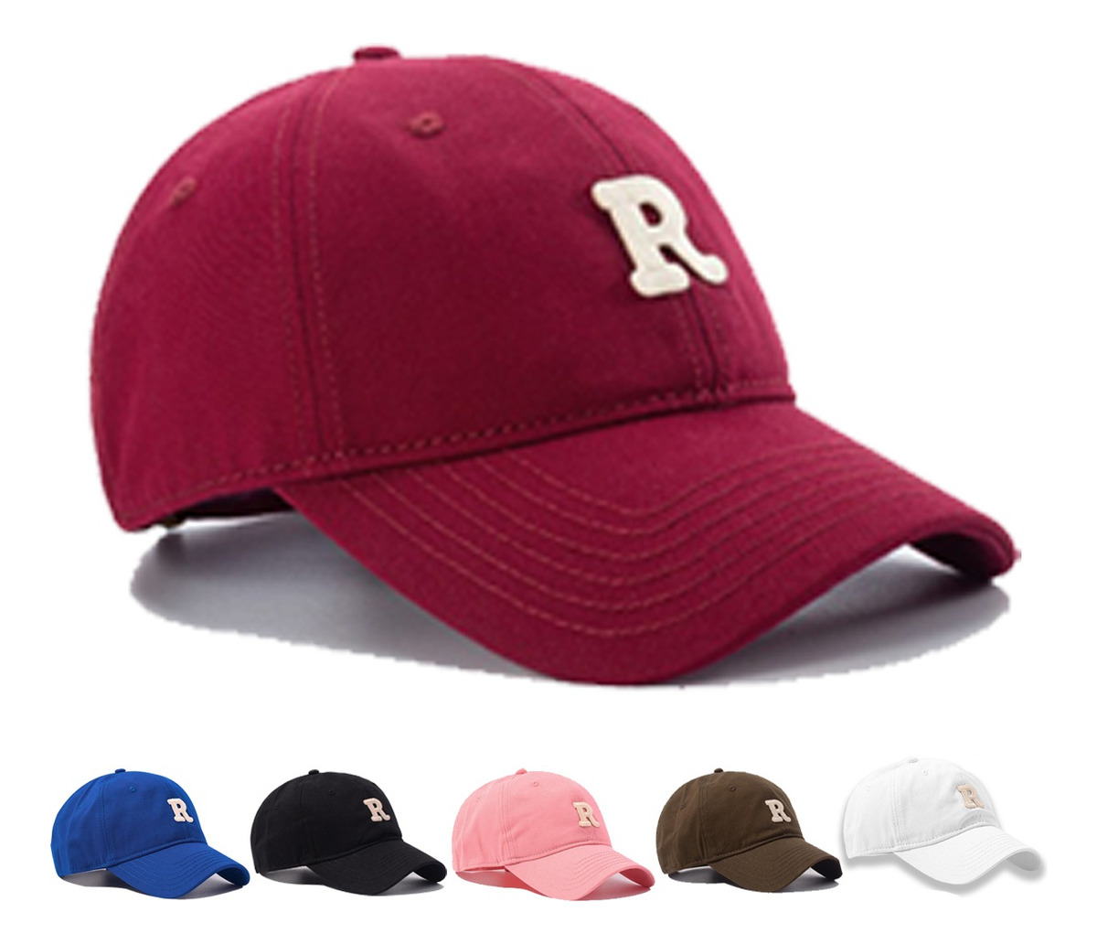 Foto 2 pulgar | Gorra De Béisbol Cómoda Para Deportes Al Aire Libre, Vino