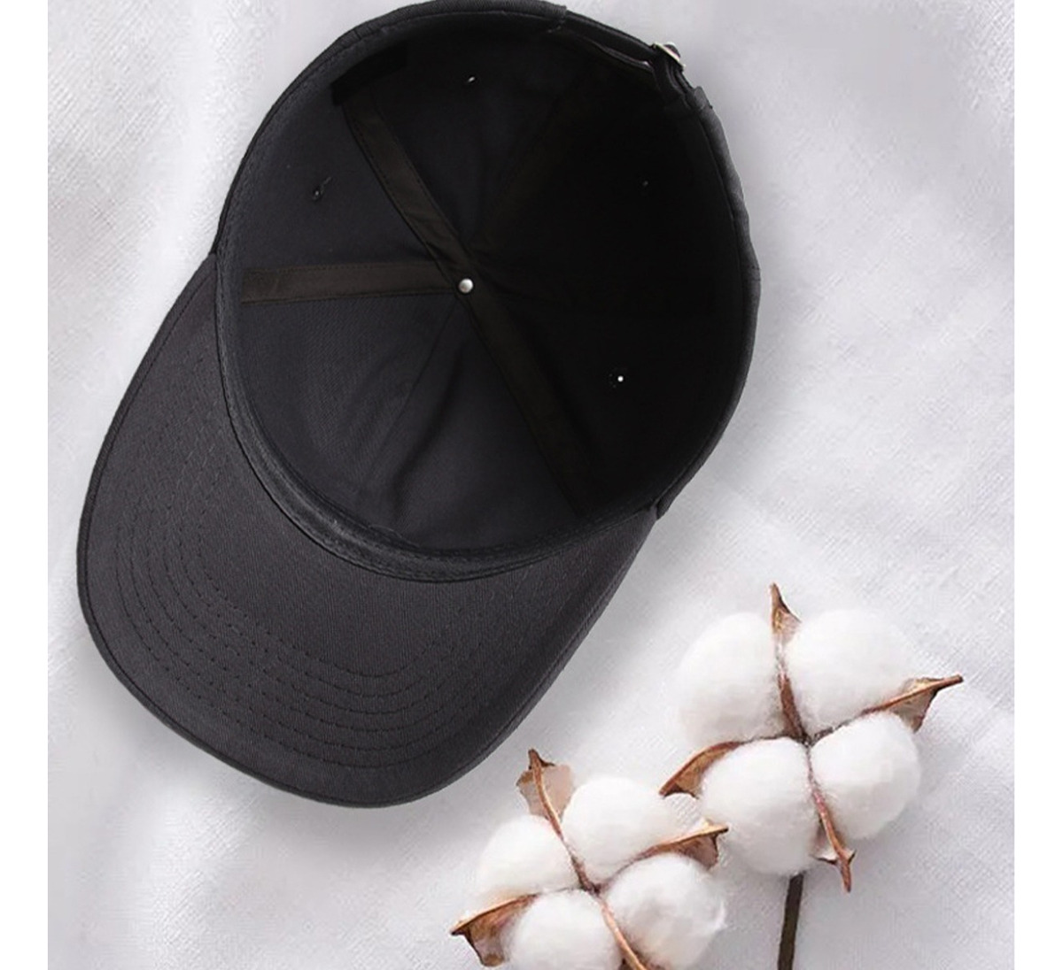 Foto 4 pulgar | Gorra De Béisbol Cómoda Para Deportes Al Aire Libre, Negro