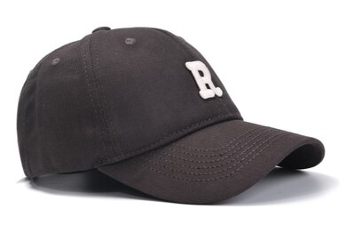 Foto 1 | Gorra De Béisbol Cómoda Para Deportes Al Aire Libre, Gris Oscuro
