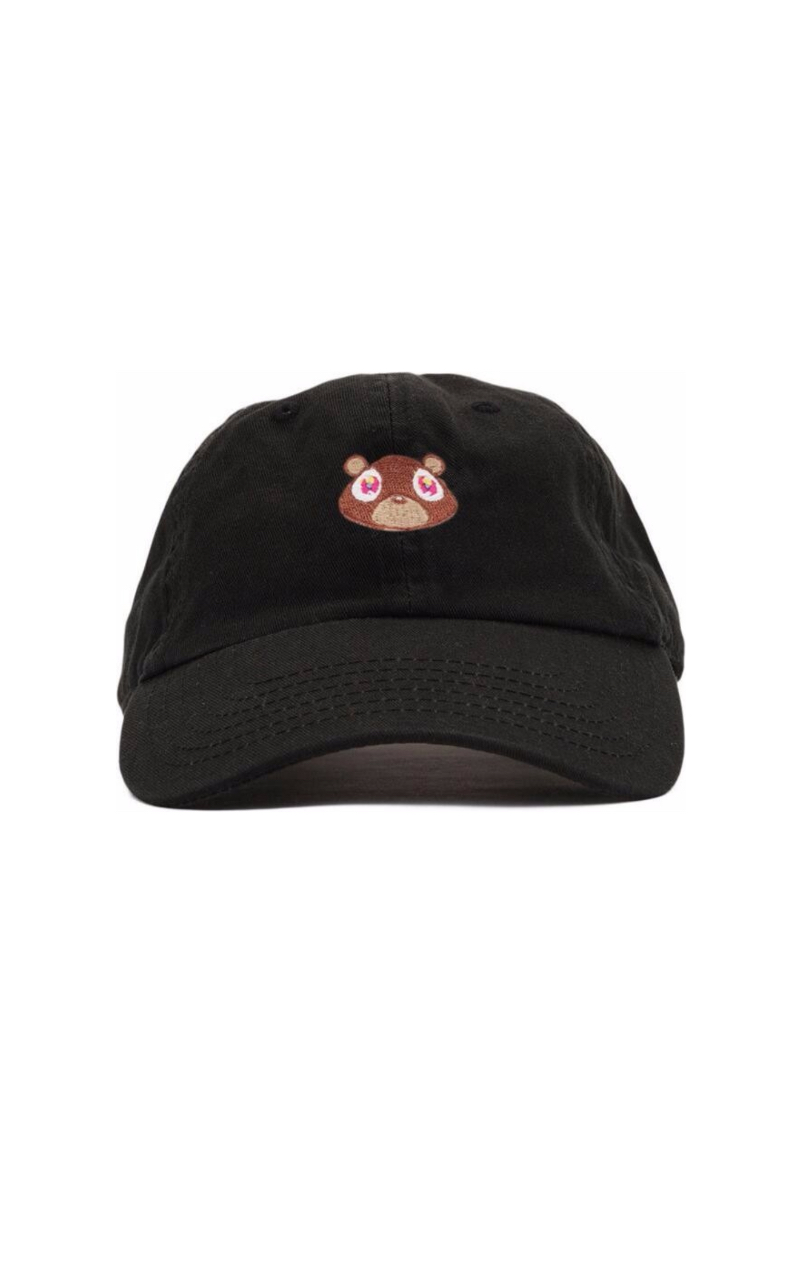 Gorra De Béisbol De Unisex Y Ajustable Con Animados Bordado Negro