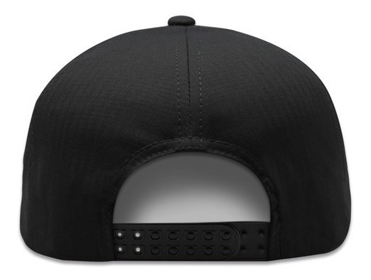 Foto 4 pulgar | Gorras Plana Lisa Snapback Unitalla 7 Paneles Negro