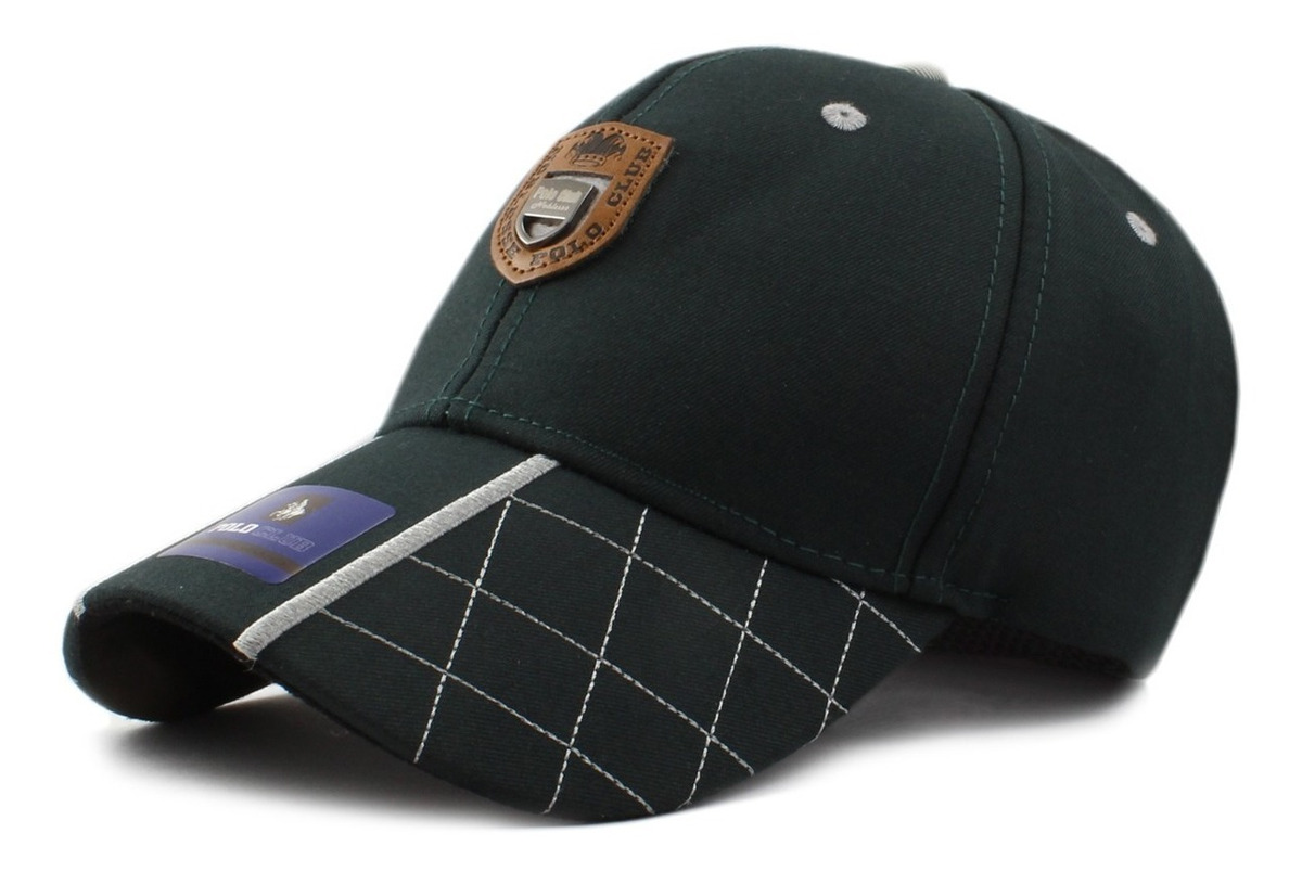 Gorra de Beisbol Noblesse Polo Club M2102 Verde Oscuro/Gris