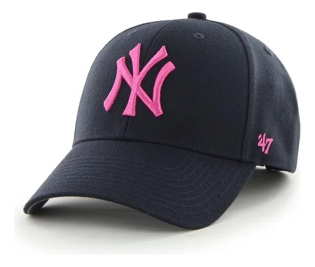 Foto 2 pulgar | Gorra Unisex ´47 Brand New York Yankees Original 3229484 Negro/rosa