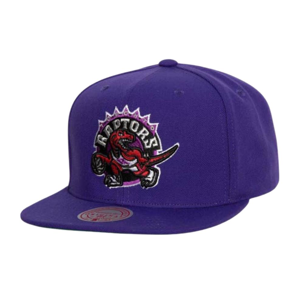 Foto 2 pulgar | Gorra Mitchell & Ness Raptors Conference Patch NBA Púrpura