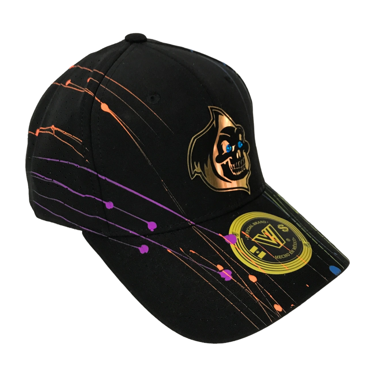 Foto 4 pulgar | Gorra Vice Hats con Placa Negro para Hombre