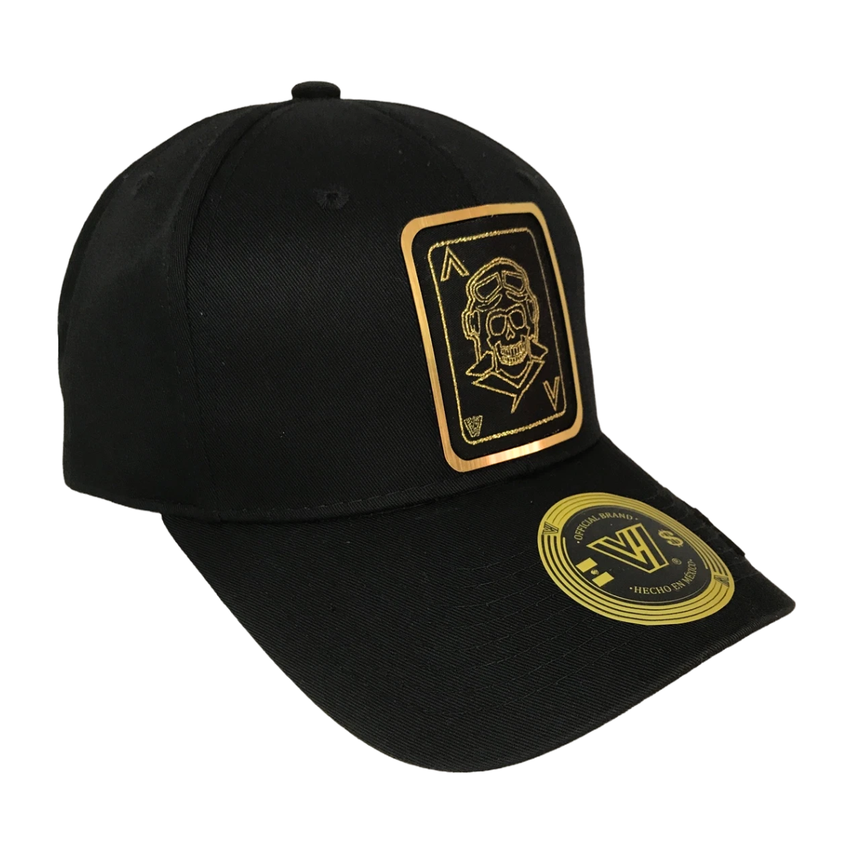 Foto 4 pulgar | Gorra Vice Hats con Placa Negro para Hombre