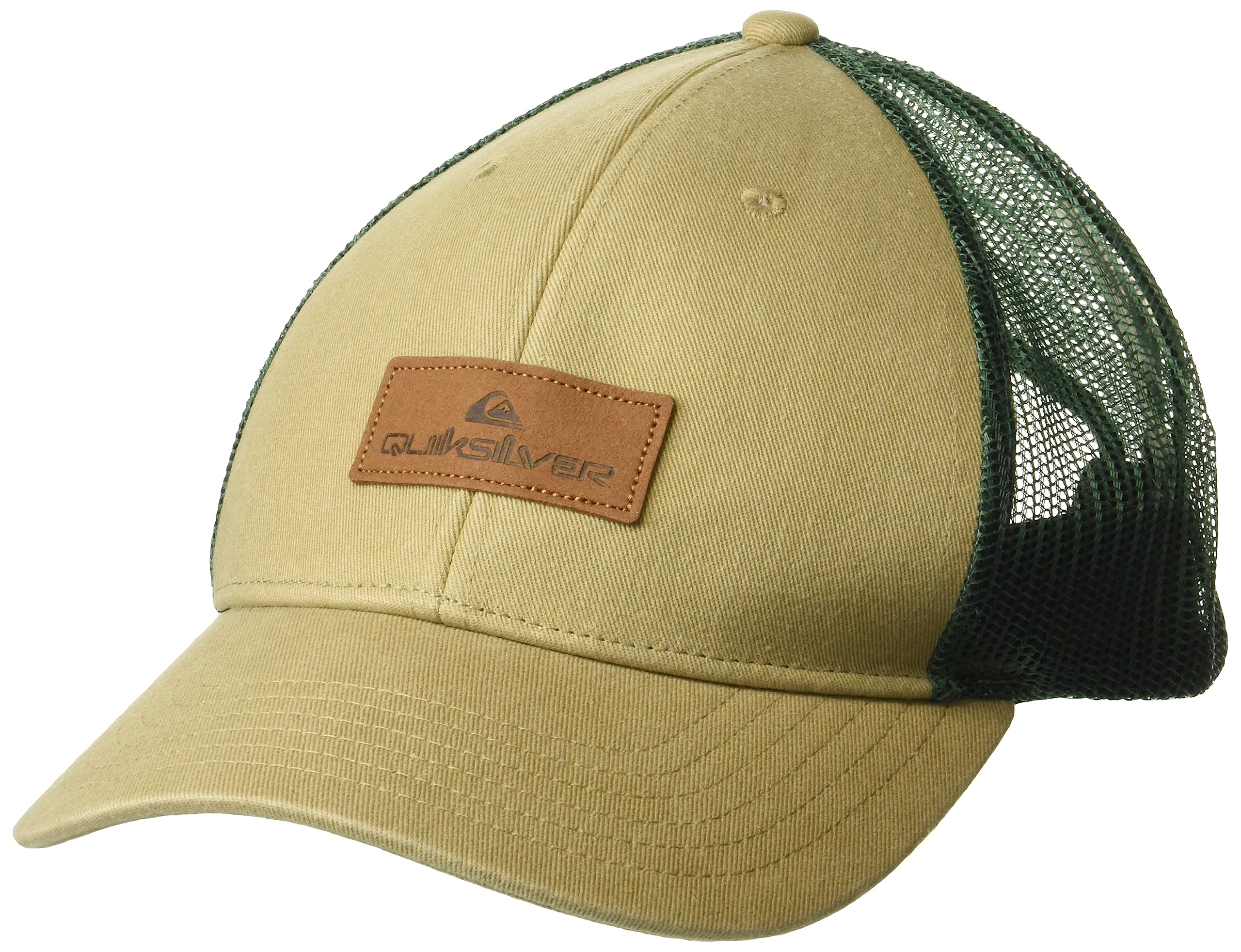 Venta Internacional - Gorra Quiksilver Down The Hatch Trucker Plaza Taupe Snapback