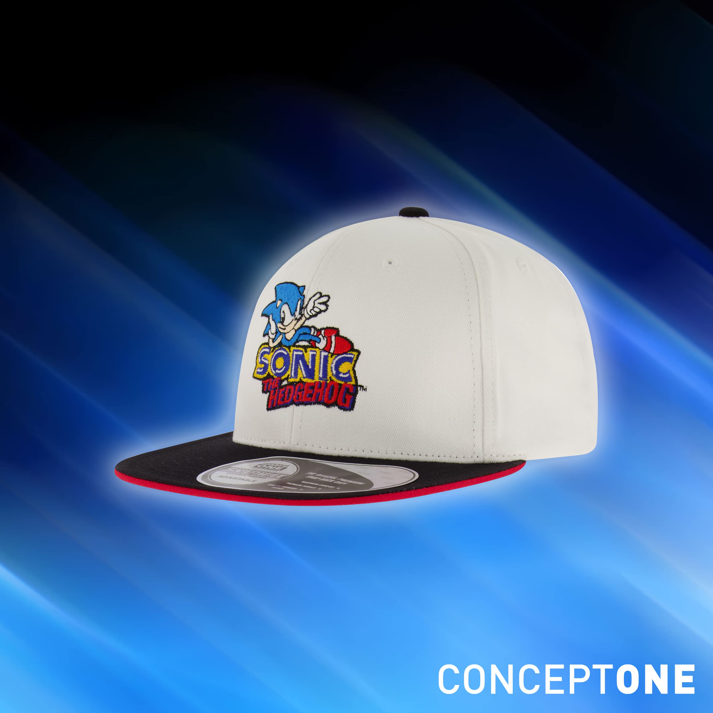 Foto 8 pulgar | Venta Internacional - Gorra de Béisbol Concept One Sonic The Hedgehog Adult Snapba