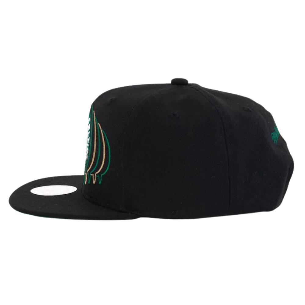 Foto 3 pulgar | Gorra Mitchell & Ness Celtics Team Vibes Nba Negra