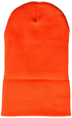 Foto 3 pulgar | Venta Internacional - Gorro de Punto Carhartt con Puños Naranja para Hombre