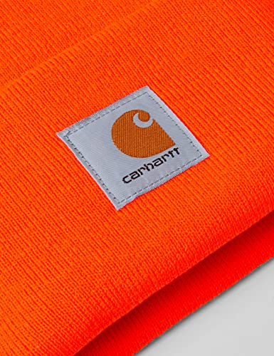 Foto 6 pulgar | Venta Internacional - Gorro de Punto Carhartt con Puños Naranja para Hombre