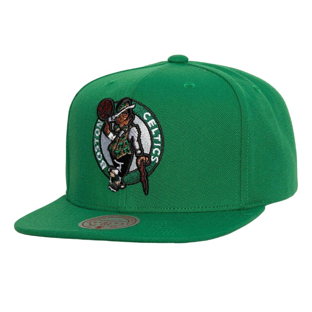 Foto 2 pulgar | Gorra Mitchell & Ness Conference Patch Boston Celtics  Verde