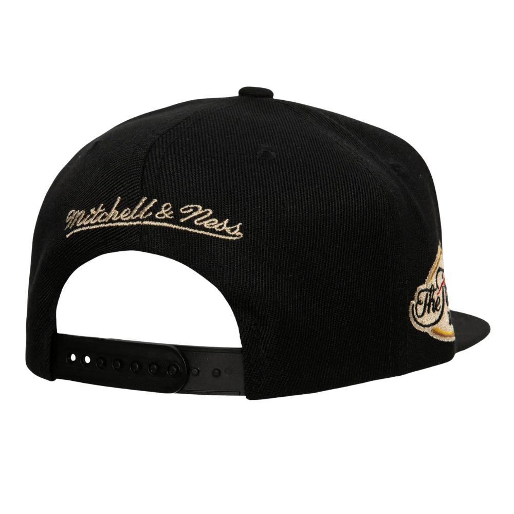 Foto 4 pulgar | Gorra Mitchell & Ness With Love Los Angeles Lakers Negra