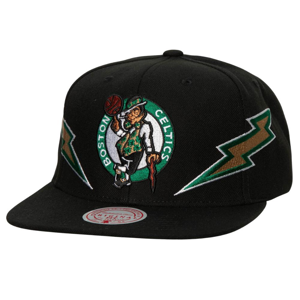 Foto 2 pulgar | Gorra Mitchell & Ness Double Trouble Boston Celtics Negra