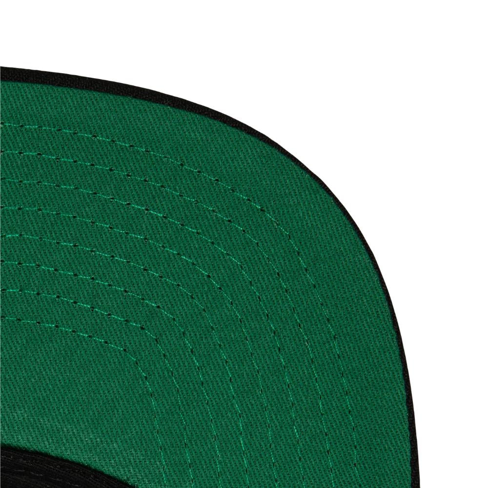 Foto 4 pulgar | Gorra Mitchell & Ness Double Trouble Boston Celtics Negra