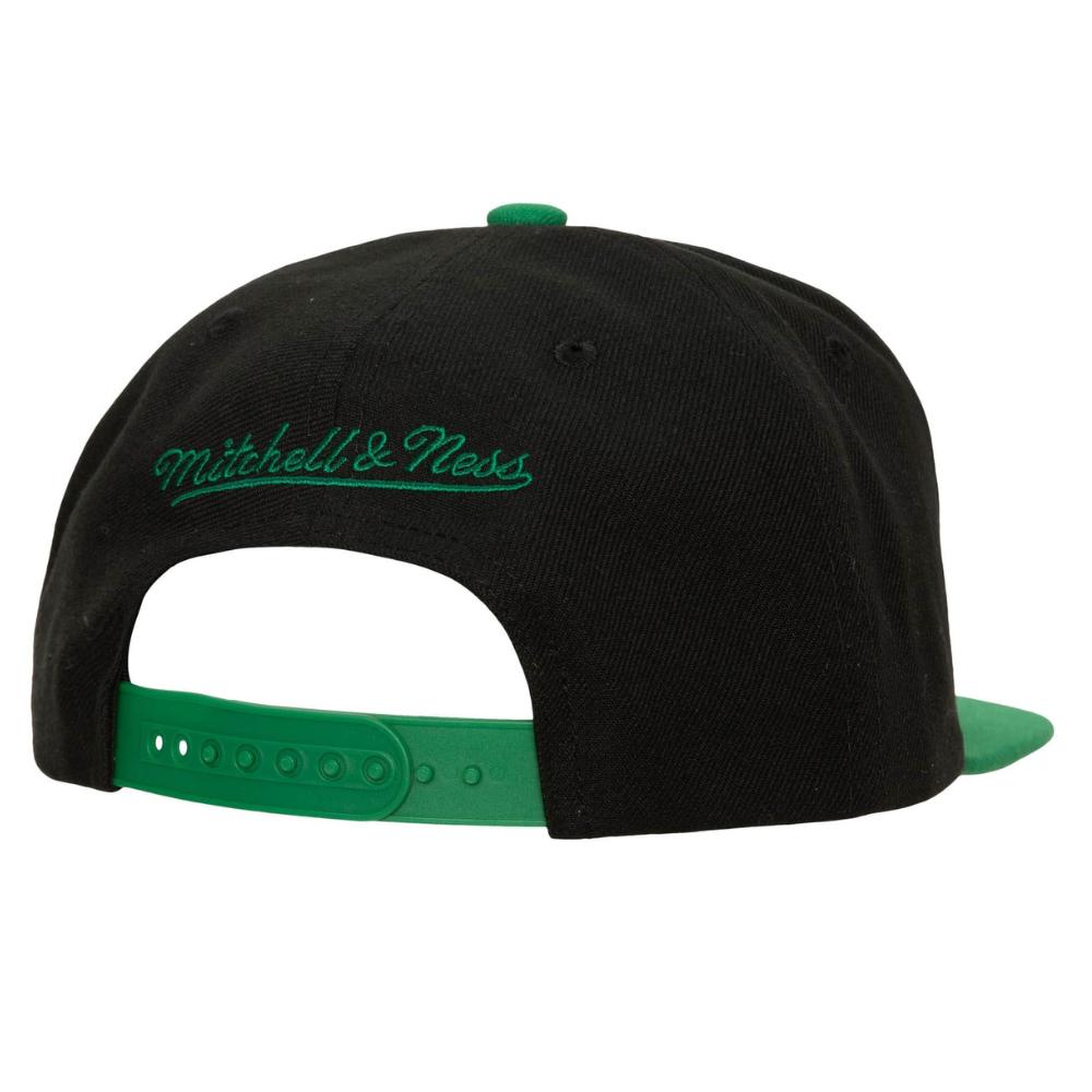 Foto 3 pulgar | Gorra Mitchell & Ness Crooked Path Boston Celtics NBA Negra