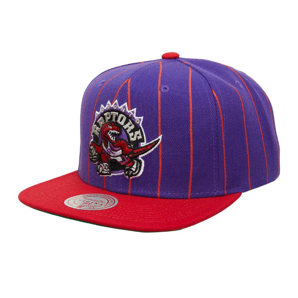 Foto 2 pulgar | Gorra Mitchell & Ness Team Pin Toronto Raptors Basquetbol Púrpura