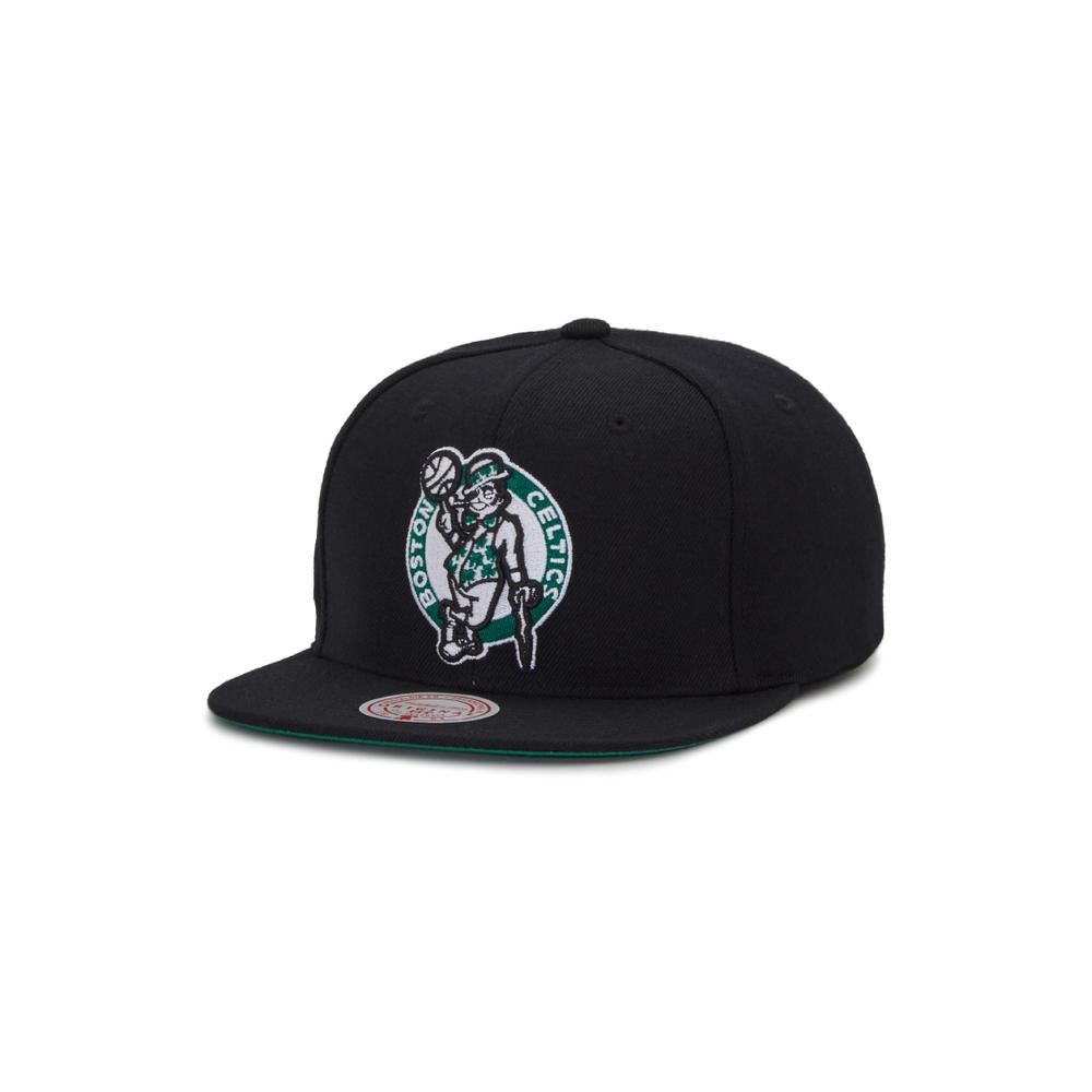 Foto 4 pulgar | Gorra Mitchell & Ness Boston Celtics 2008 Finals Basquetbol Negra