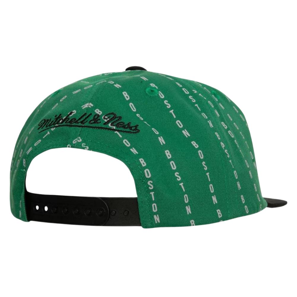 Foto 3 pulgar | Gorra Mitchell & Ness Pinstripe Deadstock Celtics Basquetbol Verde para Hombre