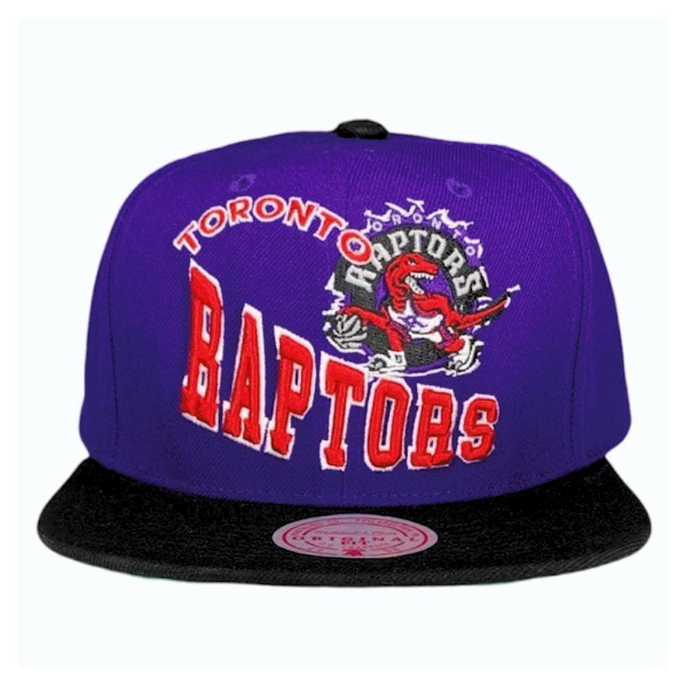 Foto 2 pulgar | Gorra Mitchell & Ness Púrpura Raptors Toronto para Hombre