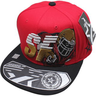 Foto 1 | Gorra Vitalblue Sf Color Rojo/ Negro 57 Cm