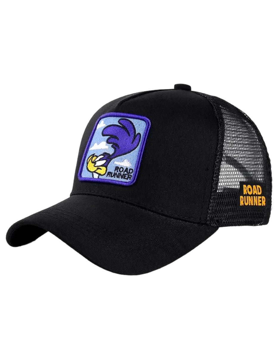 Gorra Negra El Correcaminos Ajustable