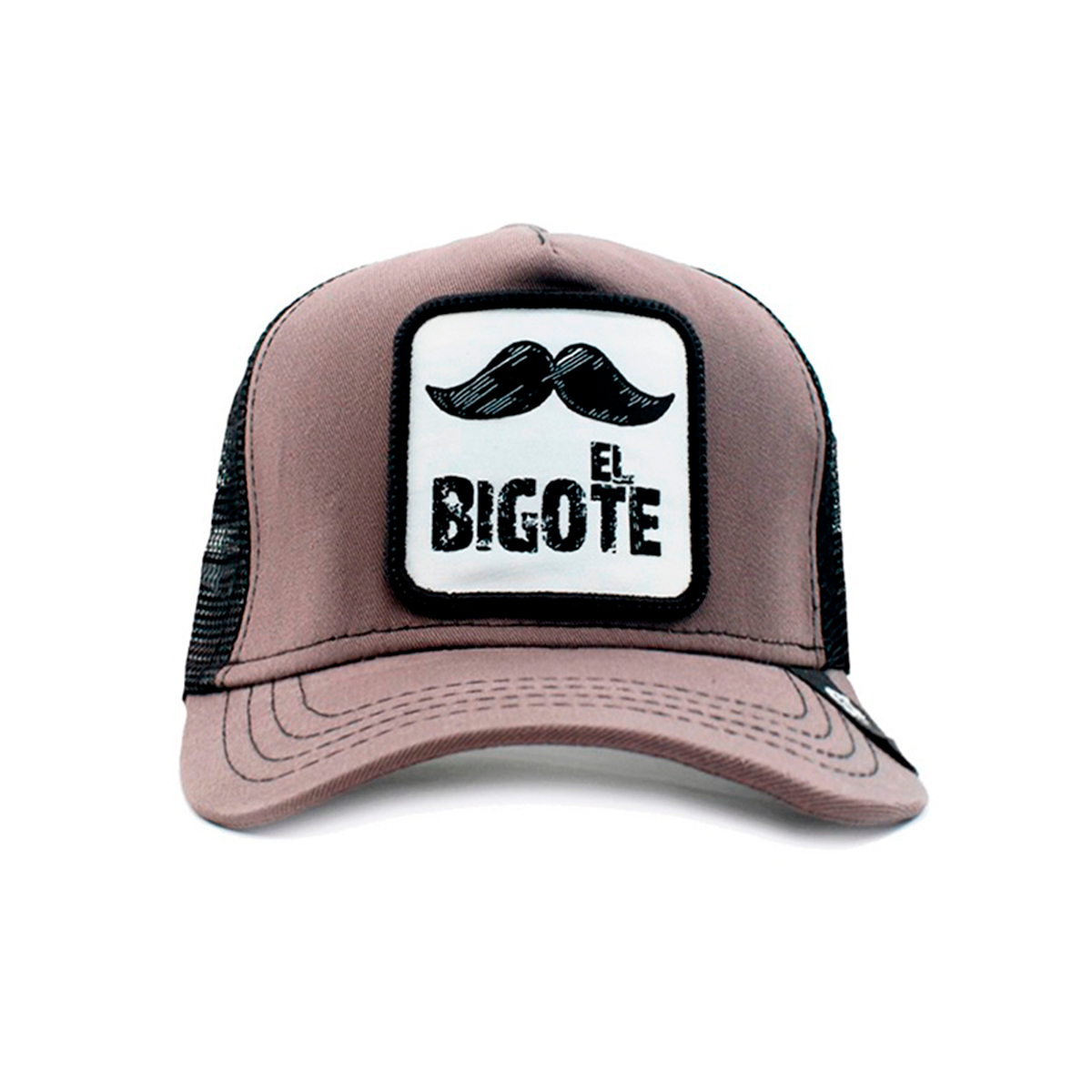 Foto 2 pulgar | Gorra Visera Curva con Malla Y Ajustador Pook Bigote