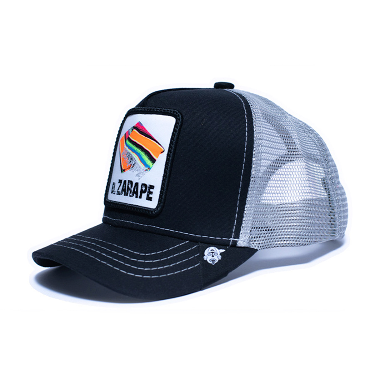 Foto 3 pulgar | Gorra Visera Curva con Malla Y Ajustador Pook Sarape