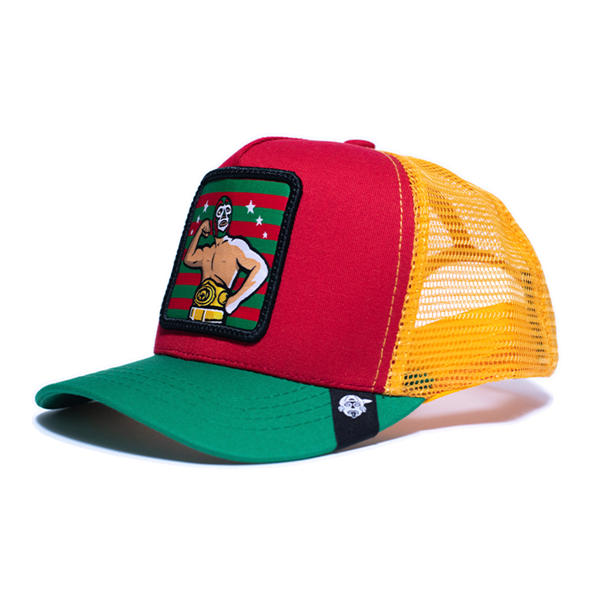 Foto 3 pulgar | Gorra Original Curva Pook Personaje Luchador
