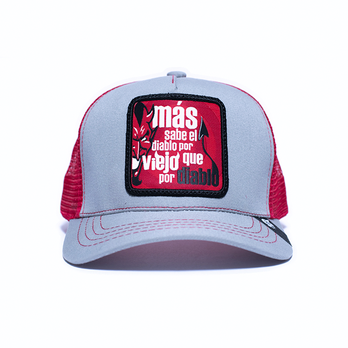 Foto 2 pulgar | Gorra Original Curva Pook Frase Diablo