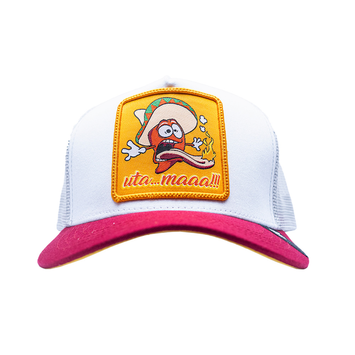 Gorra Original Curva Pook Frase Uta Maaa