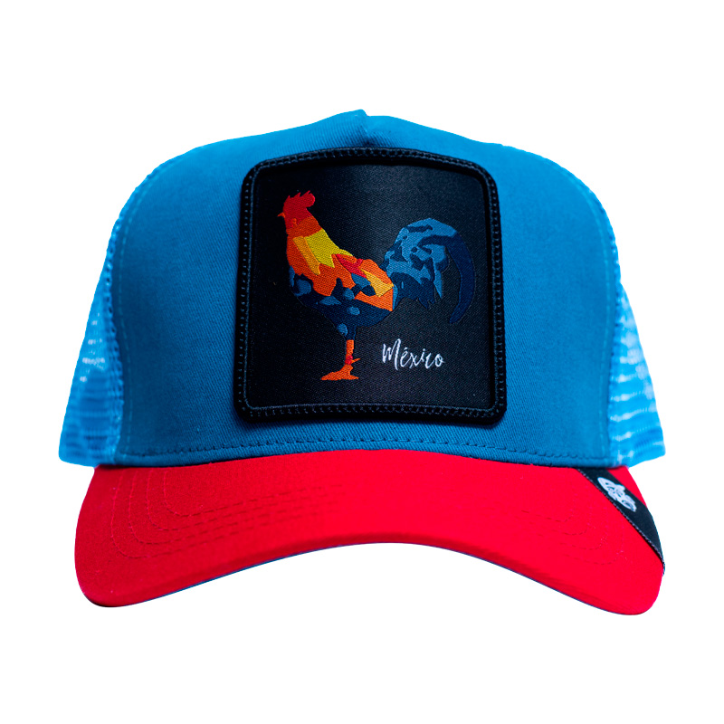 Gorra Visera Curva Con Malla Y Ajustador Pook Gallo