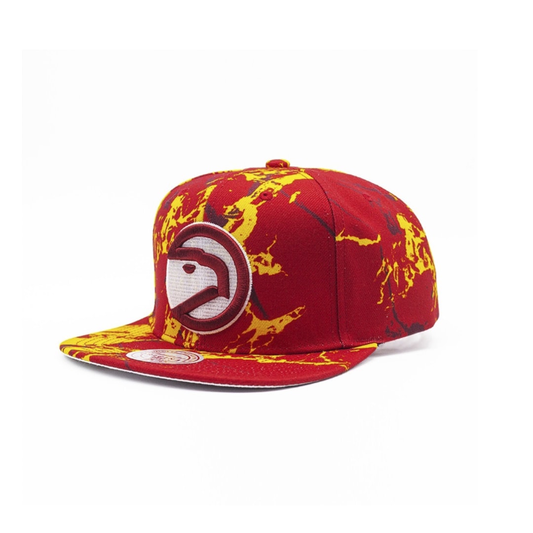 Gorra Mitchell & Ness Atlanta Hawks Roja $849