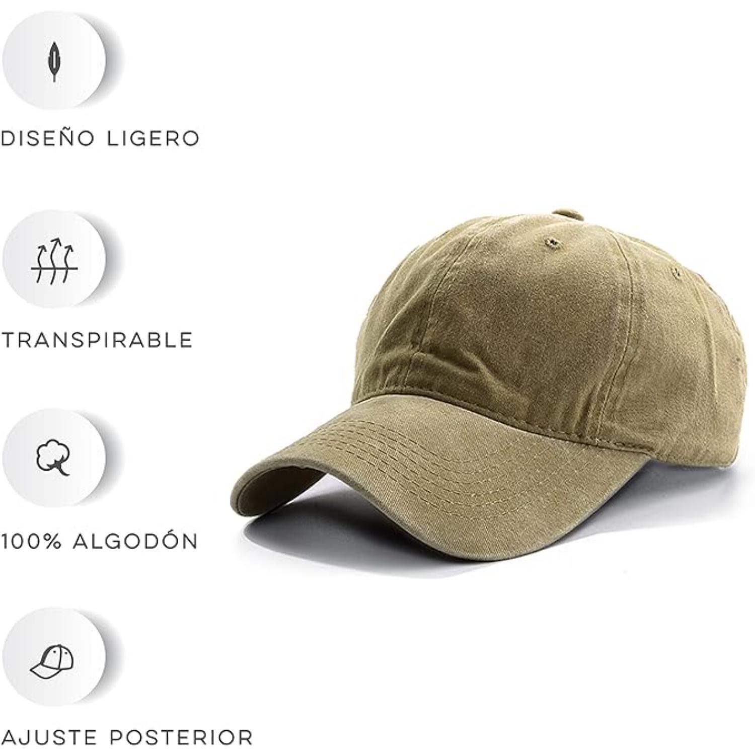 Foto 3 pulgar | Gorra Vintage Vedicci Deslavada Beige