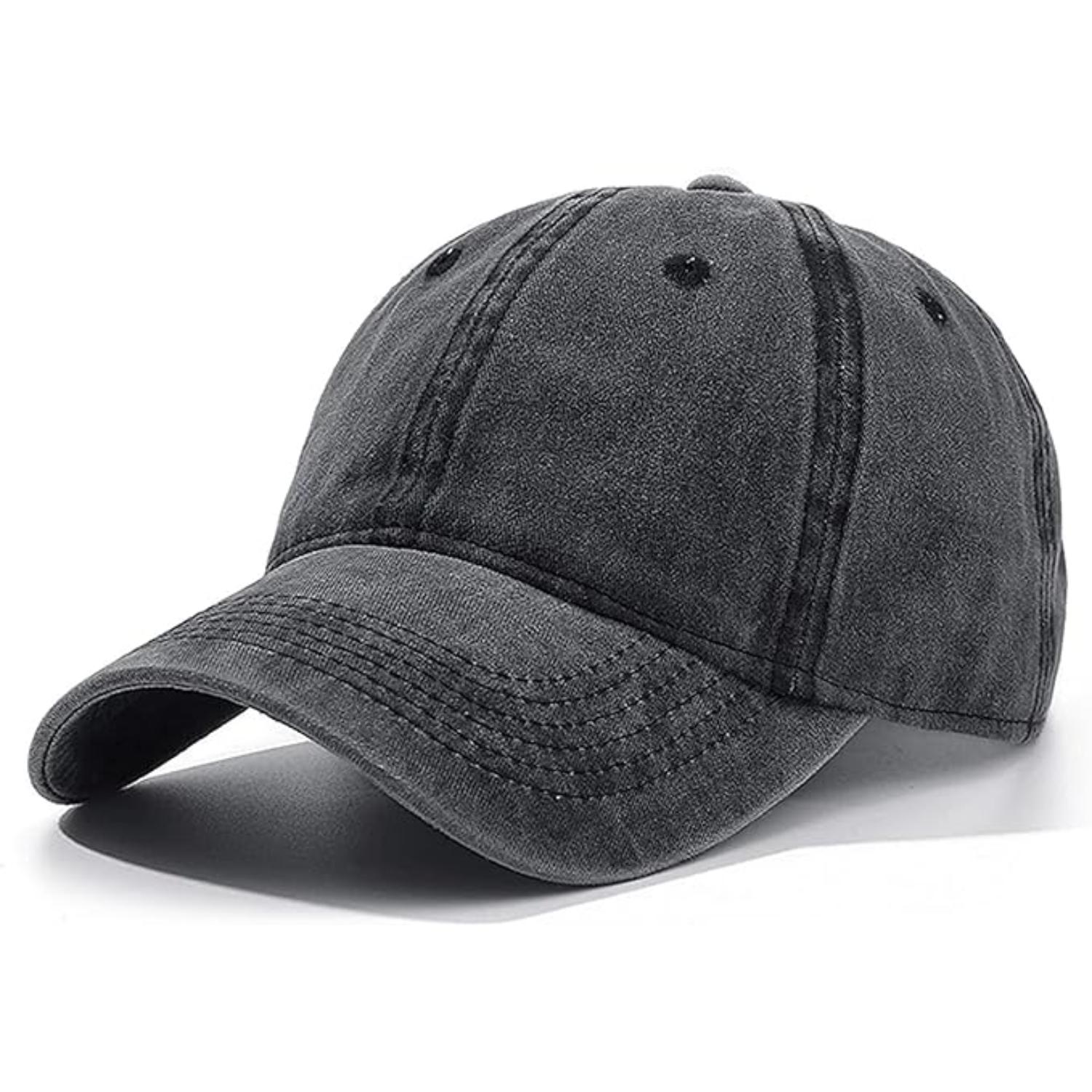 Gorra Vintage Vedicci Deslavada Negra